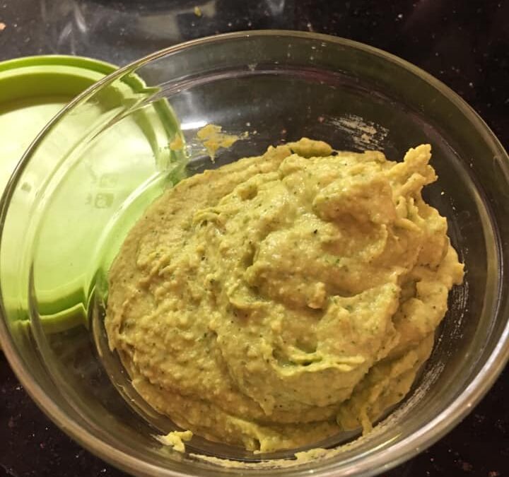 Basil and Black Pepper Hummus