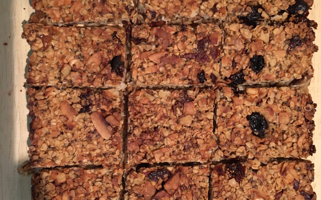 Gluten Free Oat Flapjack Granola Bars