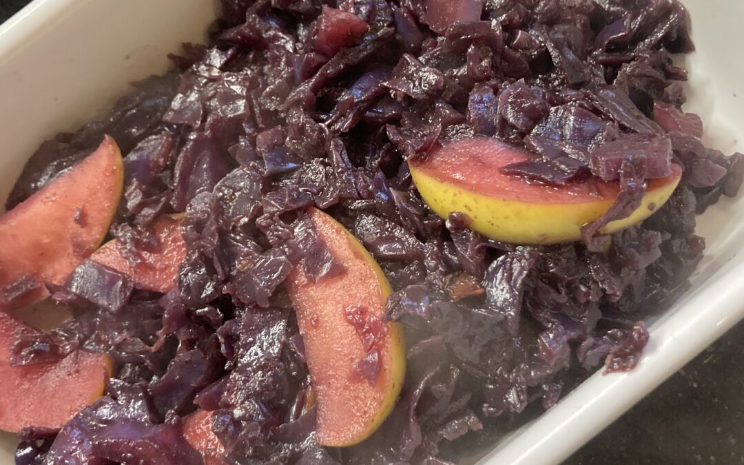 Spiced Red Cabbage and Apples