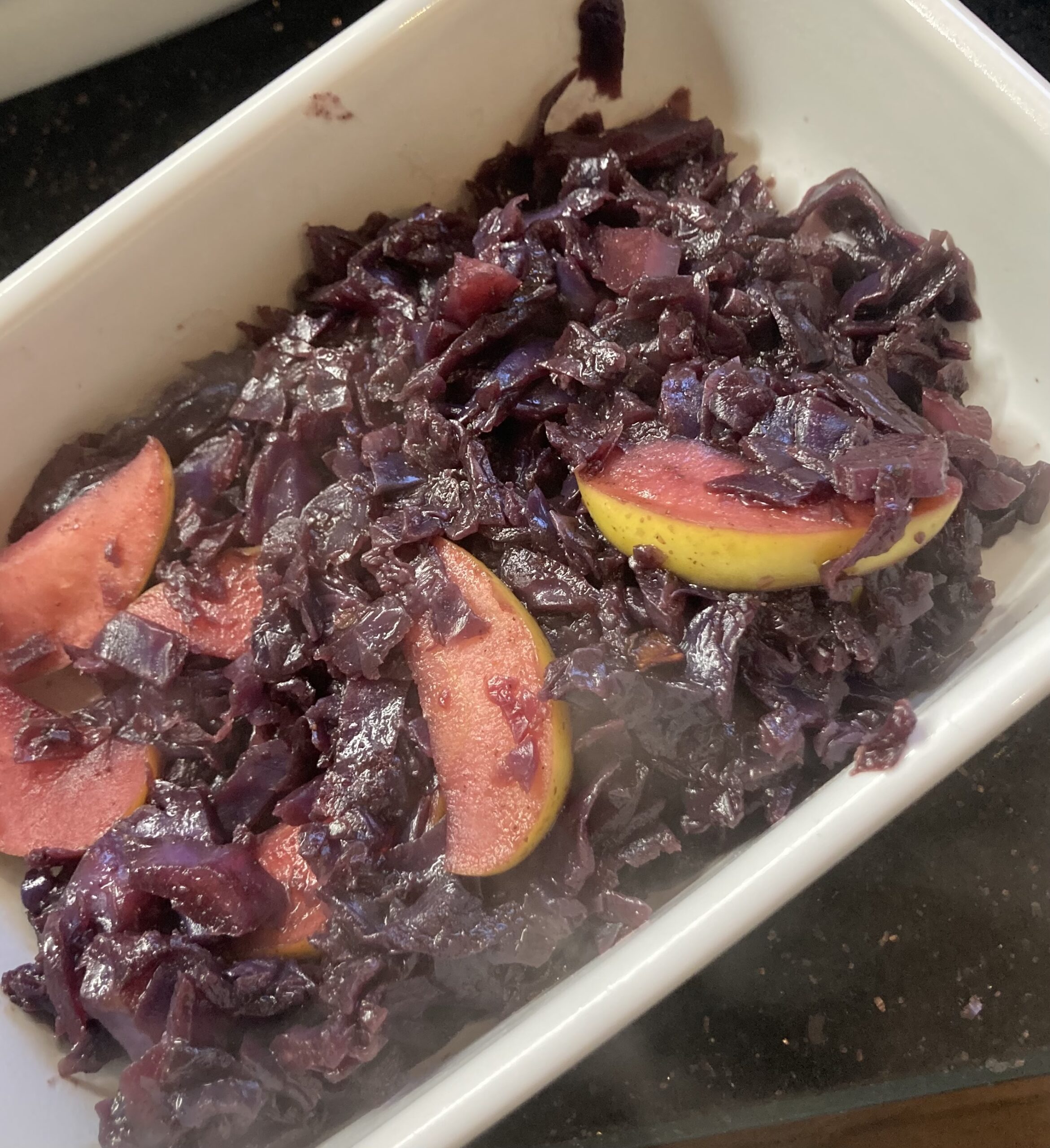 Spiced Red Cabbage and Apples